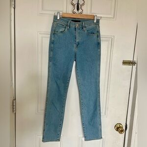3x1 | Authentic High Rise Straight Cropped Jeans